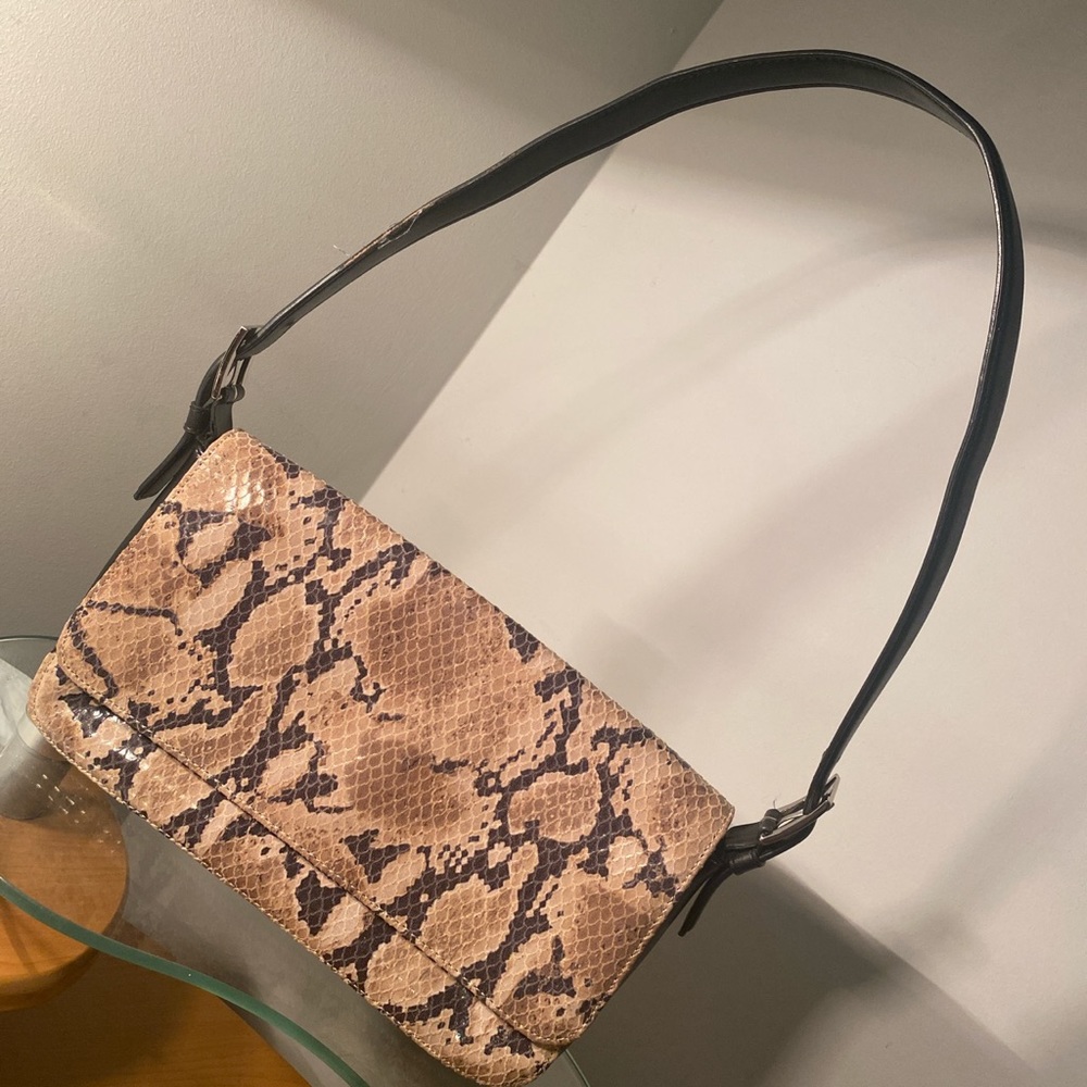 Vintage/y2k snake skin purse